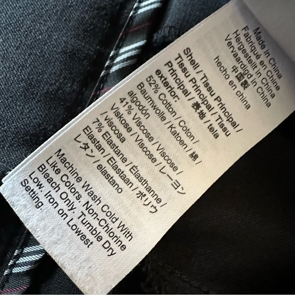 J. Crew | Black Remi Pant In Bi-stretch Cotton Size 12